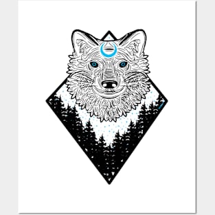 Wolf Posters and Art